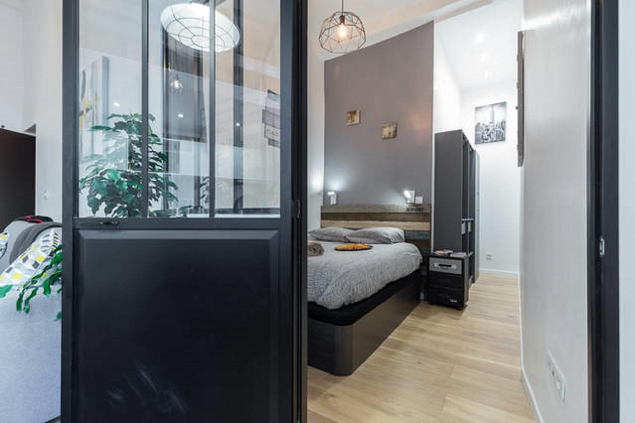 Angle Droit- Loft Charmant Et Atypique, Climatisation, Vieux-Nice Eksteriør bilde
