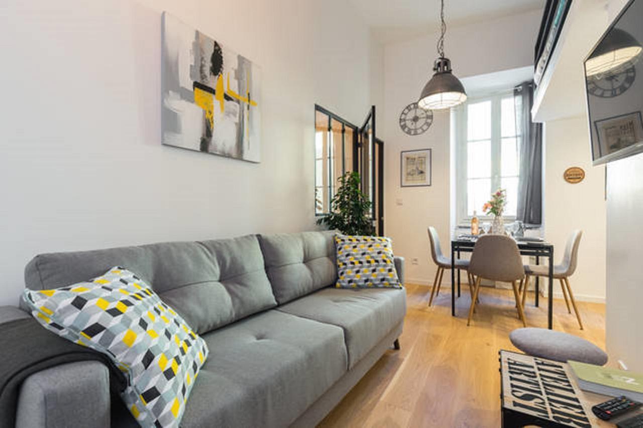 Angle Droit- Loft Charmant Et Atypique, Climatisation, Vieux-Nice Eksteriør bilde