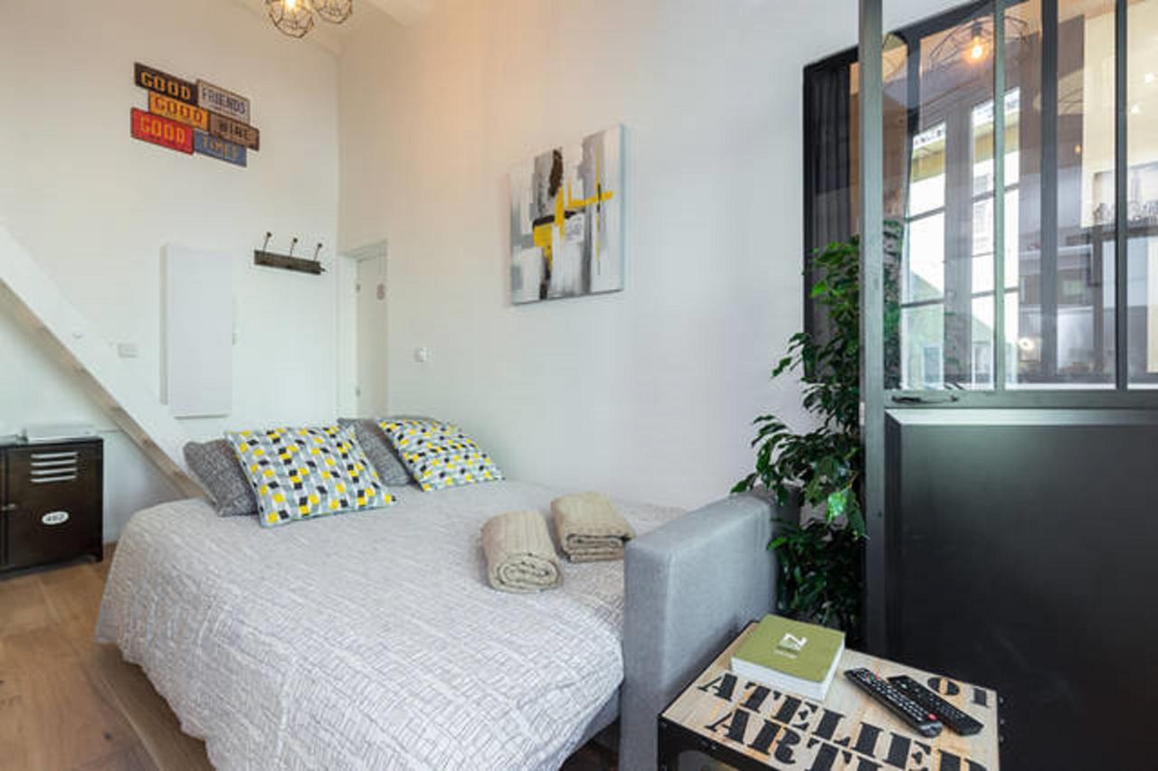 Angle Droit- Loft Charmant Et Atypique, Climatisation, Vieux-Nice Eksteriør bilde
