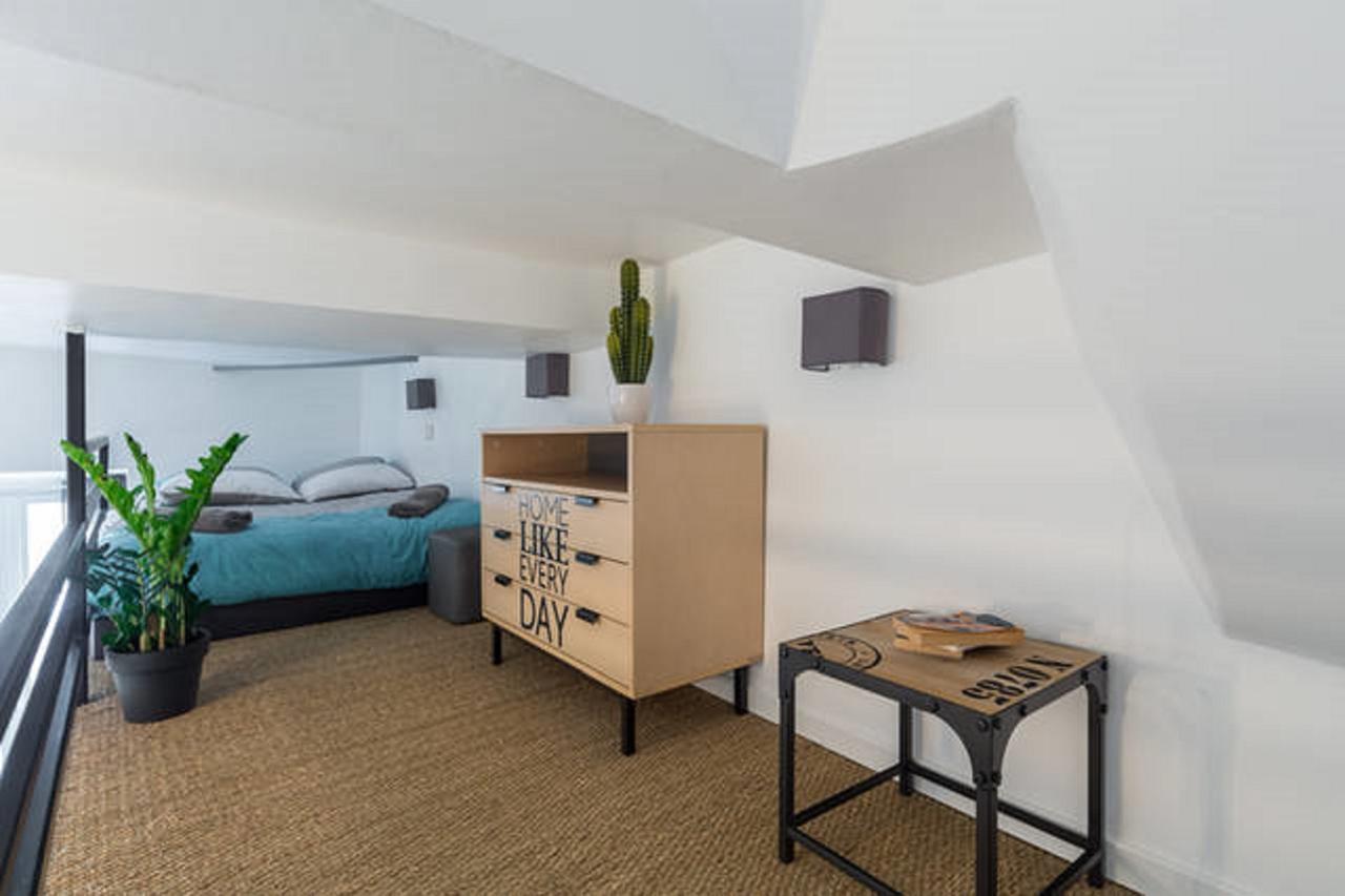Angle Droit- Loft Charmant Et Atypique, Climatisation, Vieux-Nice Eksteriør bilde